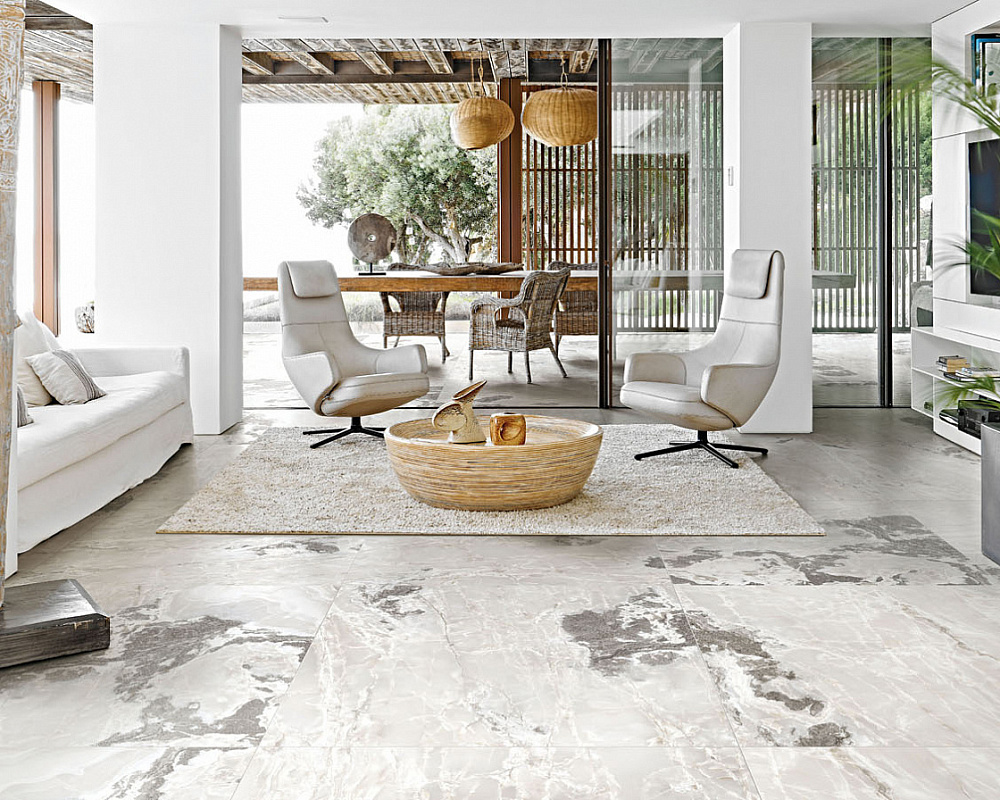 White Blend Glossy 60x120